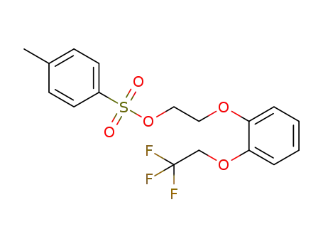 Molecular Structure of 459868-80-5 (2-[2-(2,2,2-trifluoroethoxy)-phenoxy]ethyl 4-methylbenzenesulfonate)