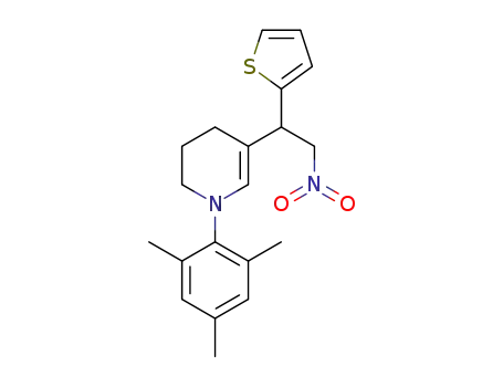 1-mesityl-5-[2-nitro-1-(2-thiophenyl)ethyl]-1,2,3,4-tetrahydropyridine