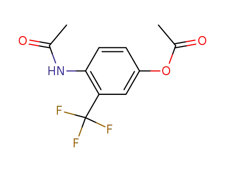 4-acetamido-3-(trifluoromethyl)phenyl acetate