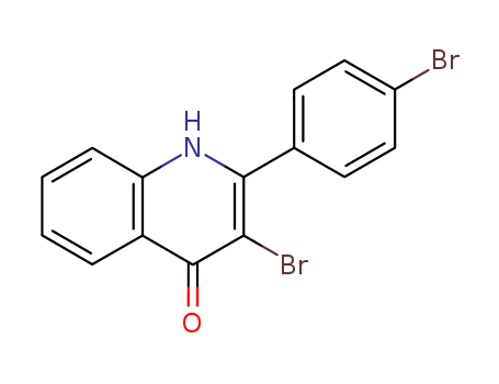 4-Quinolinol, 3-bromo-2-(4-bromophenyl)-