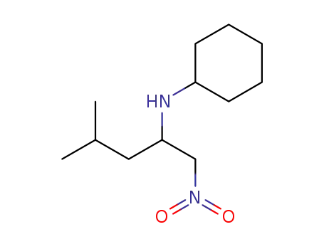 N-(4-methyl-1-nitropentan-2-yl)cyclohexanamine