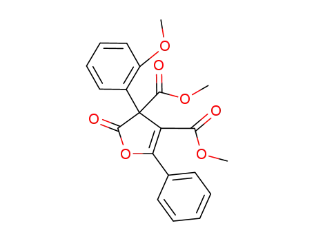 dDimethyl 3-(2-methoxyphenyl)-2-oxo-5-phenyl-2,3-dihydrofuran-3,4-dicarboxylate