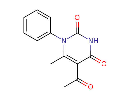 Molecular Structure of 22293-64-7 (5-acetyl-6-methyl-1-phenyluracil)