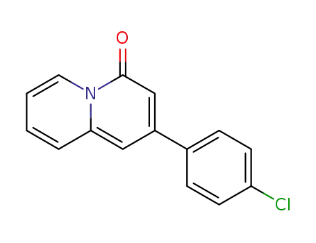 2-(4-chlorophenyl)-4H-quinolizin-4-one