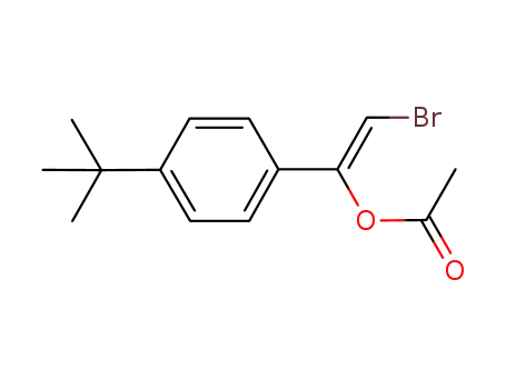 (Z)-(4-tert-butylphenyl)-2-bromovinyl acetate