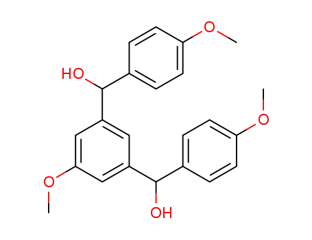 3,5-bis[(4-methoxyphenyl)hydroxymethyl]anisole