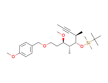 tert-butyl{[(4R,5S,6R,7R)-7-methoxy-9-[(4-methoxybenzyl)oxy]-4,6-dimethylnon-2-yn-5-yl]oxy}dimethylsilane