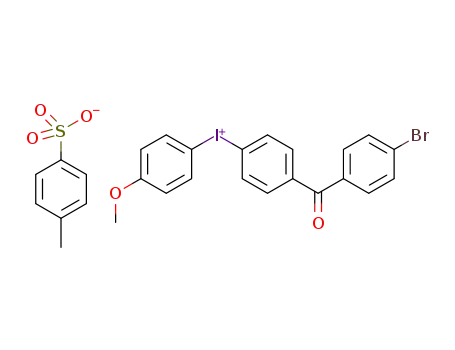 [4-(4”-bromophenylcarbonyl)phenyl](4’-methoxyphenyl)tosylate