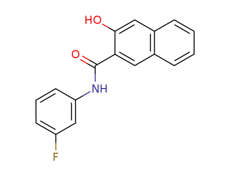 2-Naphthalenecarboxamide, N-(3-fluorophenyl)-3-hydroxy-