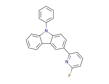 3-(6-fluoropyridin-2-yl)-9-phenyl-9H-carbazole