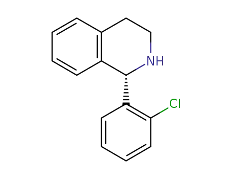(-)-1-(2-chlorophenyl)-1,2,3,4-tetrahydroisoquinoline