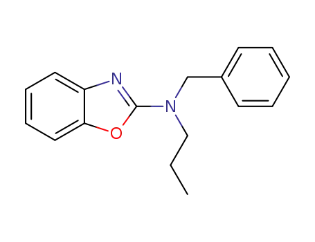 Molecular Structure of 1384131-95-6 (N-benzyl-N-propylbenzo[d]oxazol-2-amine)