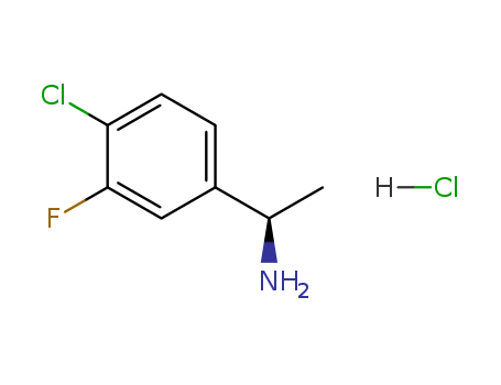 (R)-1-(4-Chloro-3-fluorophenyl)ethanamine hydrochloride