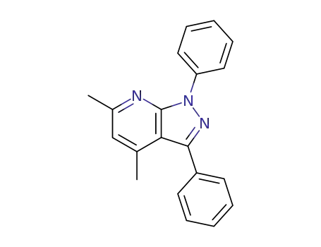 4,6-dimethyl-1,3-diphenyl-1H-pyrazolo[3,4-b]pyridine