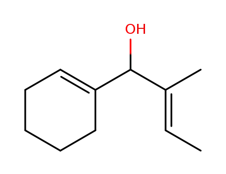 Molecular Structure of 1428319-18-9 ((E)-1-cyclohexenyl-2-methylbut-2-en-1-ol)