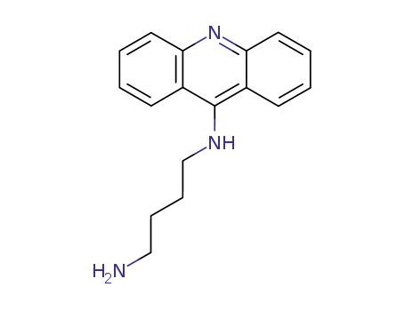 Molecular Structure of 92143-66-3 ((9-Acridinyl)-putrescine)