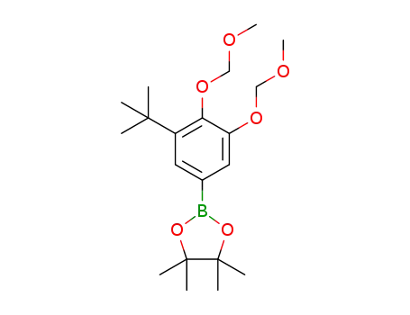 2-(3-tert-butyl-4,5-bis(methoxymethoxy)phenyl)-4,4,5,5-tetramethyl-1,3,2-dioxaborolane