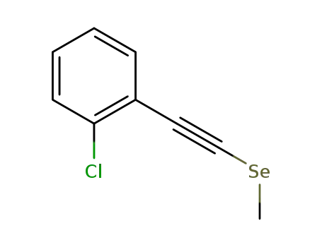 ((2-chlorophenyl)ethynyl)(methyl)selane