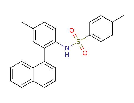 4-methyl-N-(4-methyl-2-(naphthalen-1-yl)phenyl)benzenesulfonamide