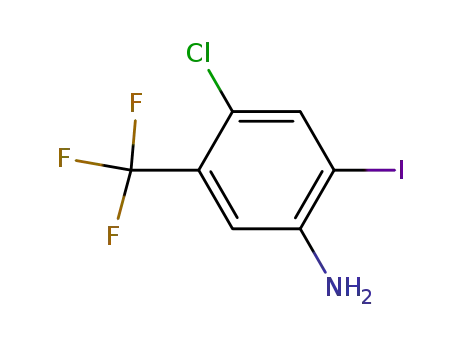 4-클로로-2-요오도-5-(트리플루오로메틸)아닐린