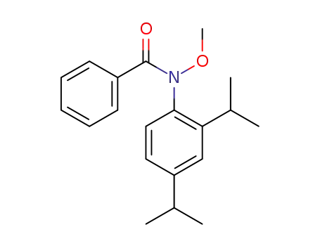 Molecular Structure of 1403251-15-9 (N-(2,4-diisopropylphenyl)-N-methoxybenzamide)