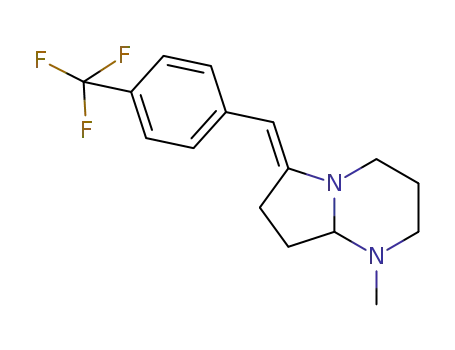 (E)-6-(4-trifluoromethylbenzylidene)-1methyloctahydropyrrolo[1,2-a]pyrimidine