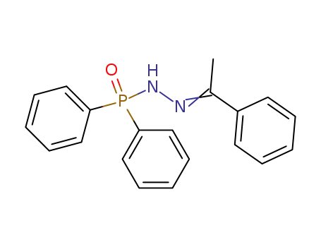 Molecular Structure of 49789-49-3 (P,P-diphenyl-N'-(1-phenylethylidene)phosphinic hydrazide)