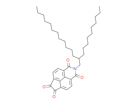 Molecular Structure of 1443122-16-4 (2-(2-decyltetradecyl)-1H-indeno[6,7,1-def]isoquinoline-1,3,6,7(2H)-tetraone)