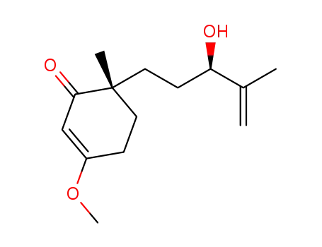 (R)-6-((R)-3-hydroxy-4-methylpent-4-enyl)-3-methoxy-6-methylcyclohex-2-enone