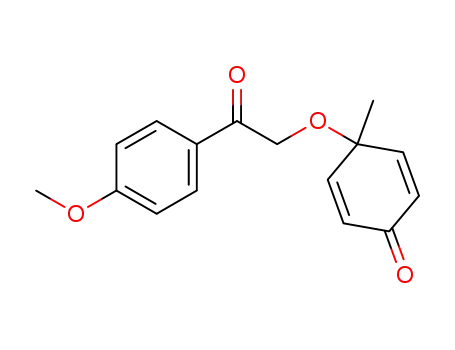 4-(2-(4-methoxyphenyl)-2-oxoethoxy)-4-methylcyclohexa-2,5-dienone