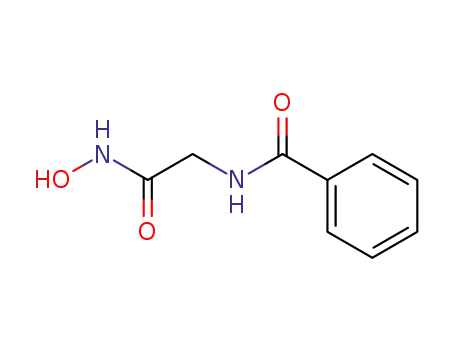 Molecular Structure of 1499-54-3 (hippurohydroxamic acid)