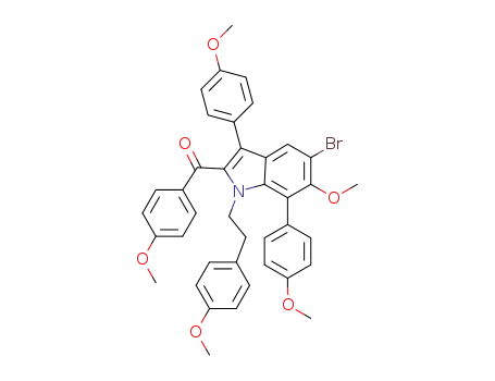 C<sub>40</sub>H<sub>36</sub>BrNO<sub>6</sub>