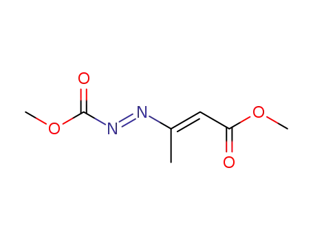 Molecular Structure of 219774-63-7 ((E)-methyl 2-((E)-4-methoxy-4-oxobut-2-en-2-yl)diazenecarboxylate)