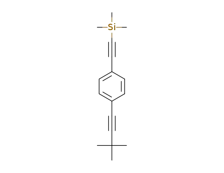 ((4-(3,3-dimethylbut-1-yn-yl)phenyl)ethynyl)trimethylsilane