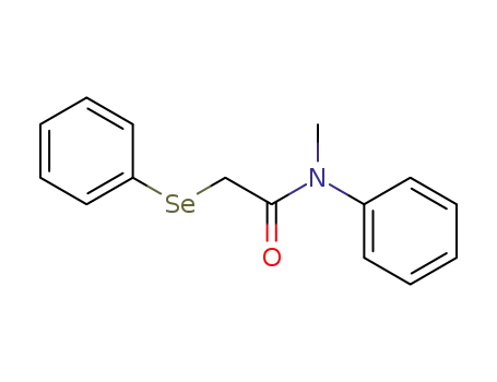 Acetamide, N-methyl-N-phenyl-2-(phenylseleno)-