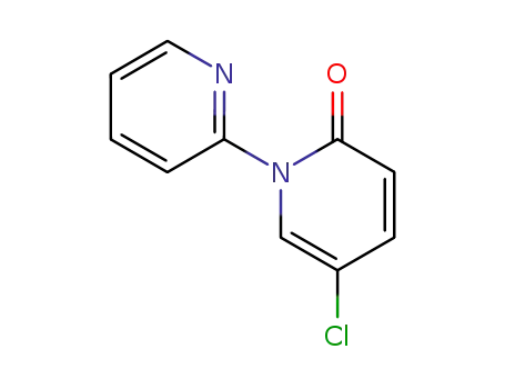 Molecular Structure of 109822-12-0 (5-chloro-2H-[1,2'-bipyridin]-2-one)