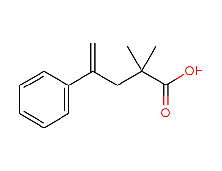 2,2-dimethyl-4-phenylpent-4-enoic acid