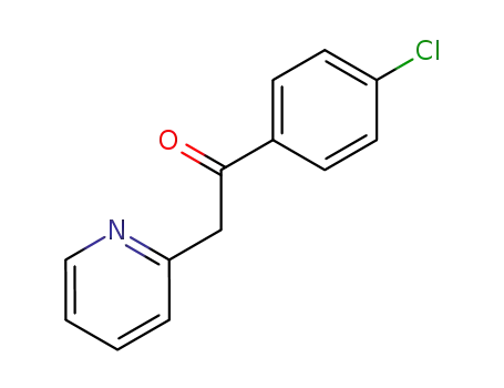 Molecular Structure of 10420-99-2 (Ethanone, 1-(4-chlorophenyl)-2-(2-pyridinyl)-)