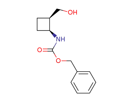 benzyl N-[(1S,2R)-2-(hydroxymethyl)cyclobutyl]carbamate