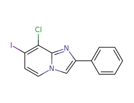 8-chloro-7-iodo-2-phenylimidazo[1,2-a]pyridine