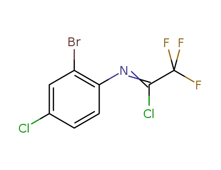 Molecular Structure of 1453185-82-4 (C<sub>8</sub>H<sub>3</sub>BrCl<sub>2</sub>F<sub>3</sub>N)