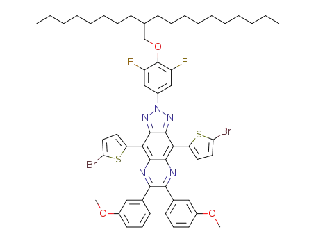 C<sub>56</sub>H<sub>61</sub>Br<sub>2</sub>F<sub>2</sub>N<sub>5</sub>O<sub>3</sub>S<sub>2</sub>