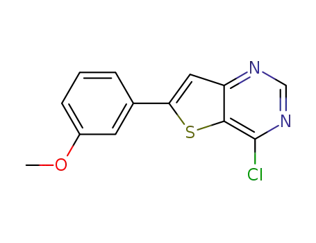 4-chloro-6-(3-methoxyphenyl)thieno[3,2-d]pyrimidine
