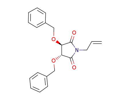 (3R,4R)-1-allyl-3,4-bis(benzyloxy)pyrrolidine-2,5-dione