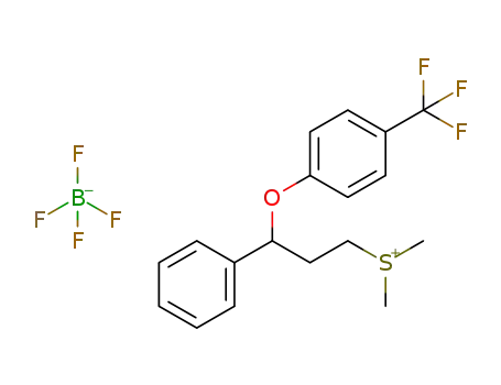 dimethyl(3-phenyl-3-(4-(trifluoromethyl)phenoxy)propyl)sulfonium tetrafluoroborate
