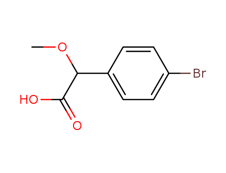 Benzeneacetic acid,4-bromo-a-methoxy- cas  16053-90-0