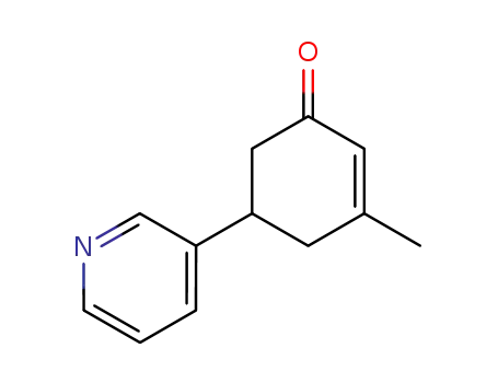 3-methyl-5-(pyridin-3-yl)cyclohex-2-enone