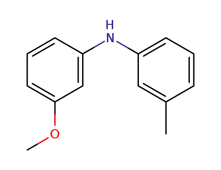 Molecular Structure of 1449248-83-2 (3-methoxy-N-(3-methylphenyl)aniline)