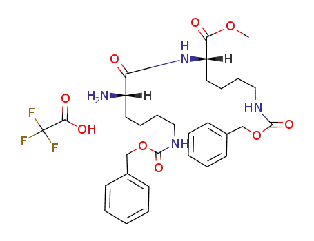 N<sup>ε</sup>,N<sup>ε</sup>-bis(benzyloxycarbonyl)-L-lysyl-L-lysine methyl ester trifluoroacetate