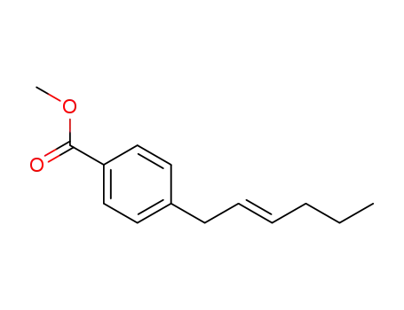 (E)-methyl 4-(hex-2-en-1-yl)benzoate